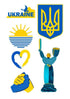 Тимчасове тату - сет Україна#